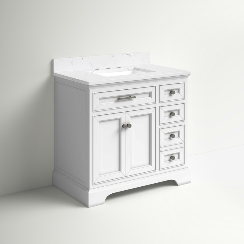Three Posts™ Currahee 36" Single Bathroom Vanity Set & Reviews Wayfair